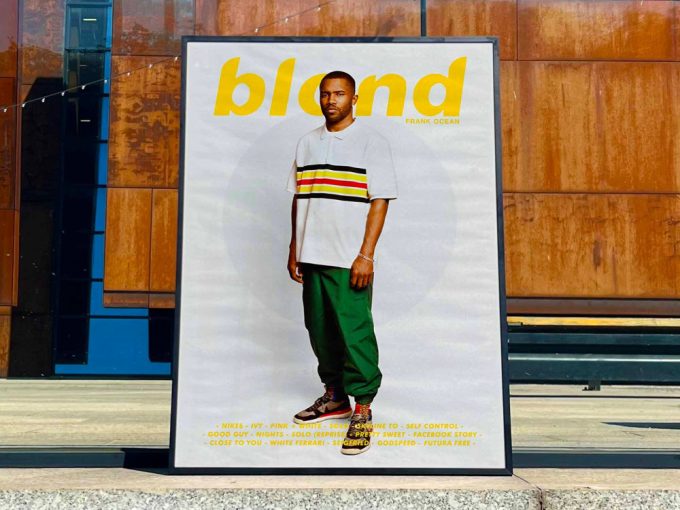 Frank Ocean &Quot;Blonde&Quot; Album Cover Poster 3