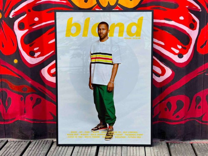 Frank Ocean &Quot;Blonde&Quot; Album Cover Poster 5