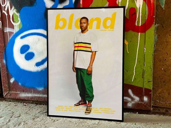 Frank Ocean &Quot;Blonde&Quot; Album Cover Poster 7