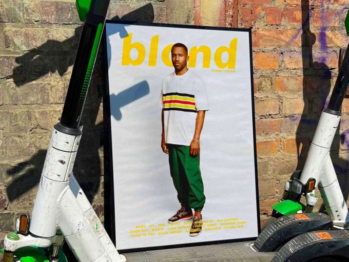 Frank Ocean &Quot;Blonde&Quot; Album Cover Poster 8