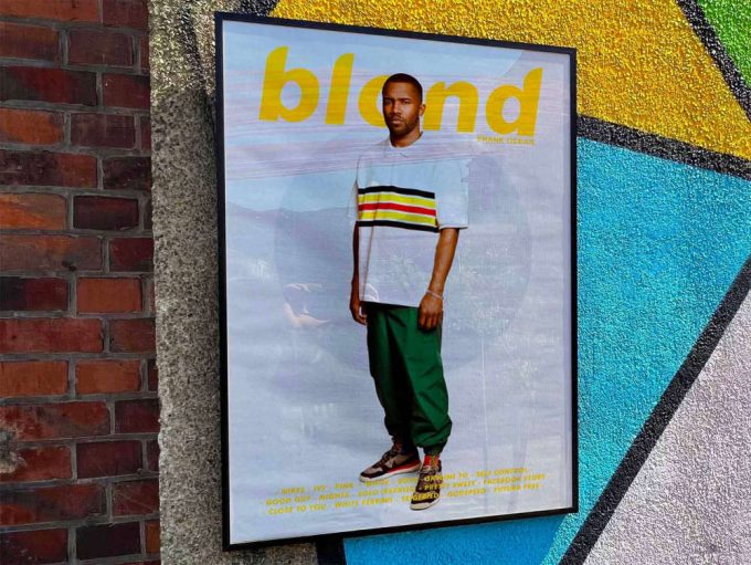 Frank Ocean &Quot;Blonde&Quot; Album Cover Poster 10