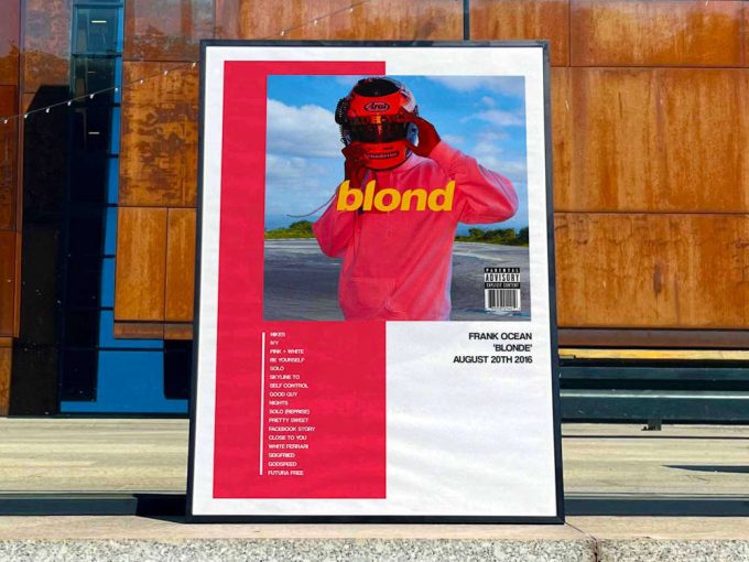 Frank Ocean &Quot;Blonde&Quot; Album Cover Poster 2