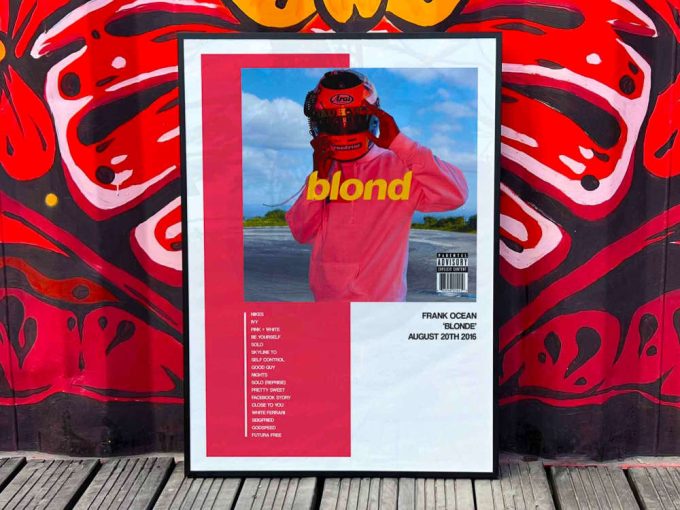 Frank Ocean &Quot;Blonde&Quot; Album Cover Poster 5