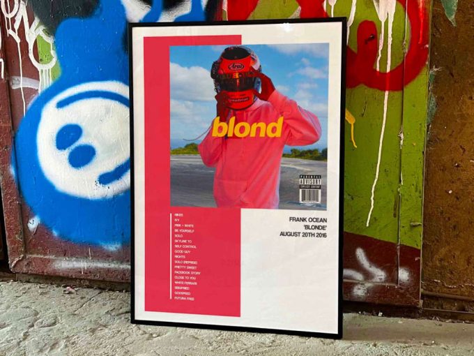 Frank Ocean &Quot;Blonde&Quot; Album Cover Poster 6