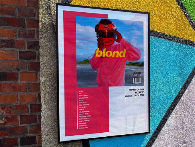 Frank Ocean &Quot;Blonde&Quot; Album Cover Poster 10