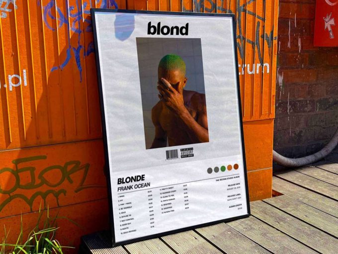 Frank Ocean &Quot;Blonde&Quot; Album Cover Poster 9