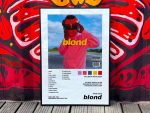 Frank Ocean “Blonde” Album Cover Poster