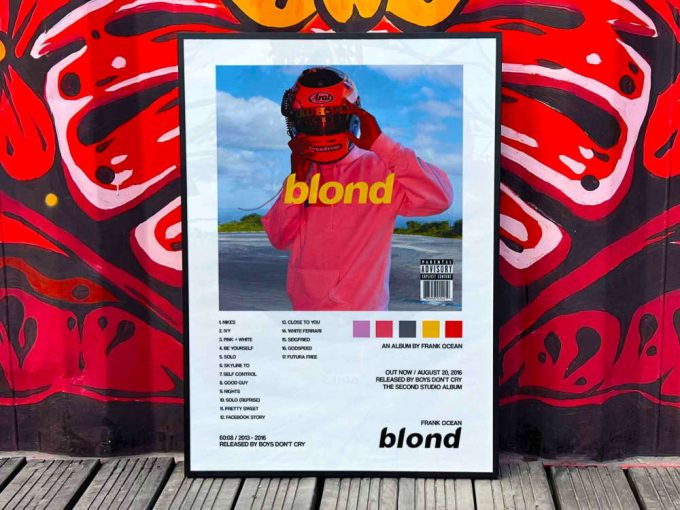 Frank Ocean “Blonde” Album Cover Poster