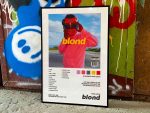 Frank Ocean “Blonde” Album Cover Poster