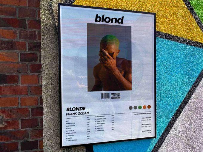 Frank Ocean &Quot;Blonde&Quot; Album Cover Poster 10