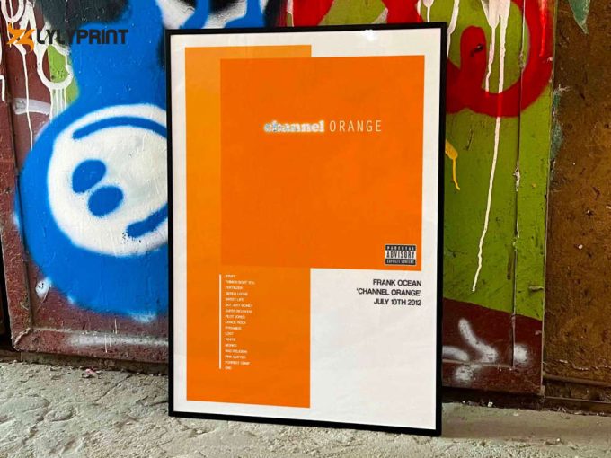 Frank Ocean &Amp;Quot;Channel Orange&Amp;Quot; Album Cover Poster 1