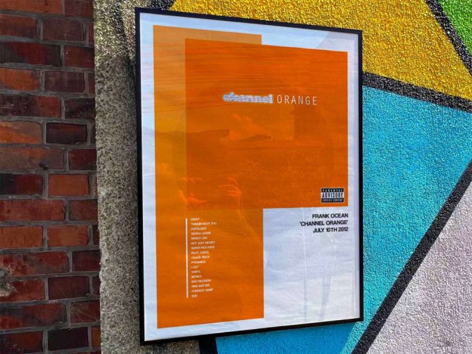 Frank Ocean &Quot;Channel Orange&Quot; Album Cover Poster 10