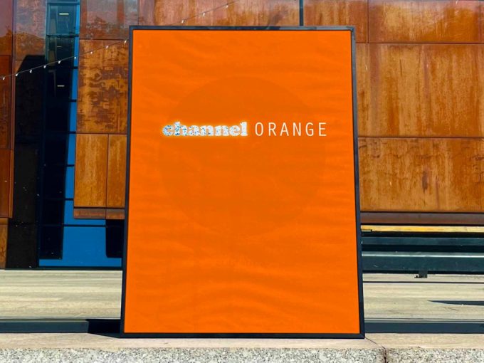 Frank Ocean &Quot;Channel Orange&Quot; Album Cover Poster 3