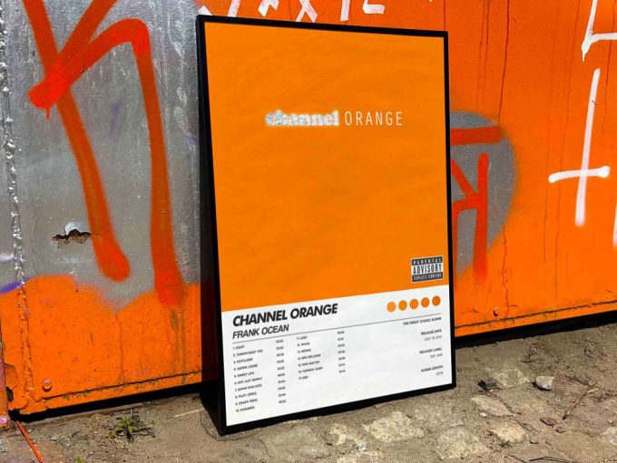 Frank Ocean “Channel Orange” Album Cover Poster