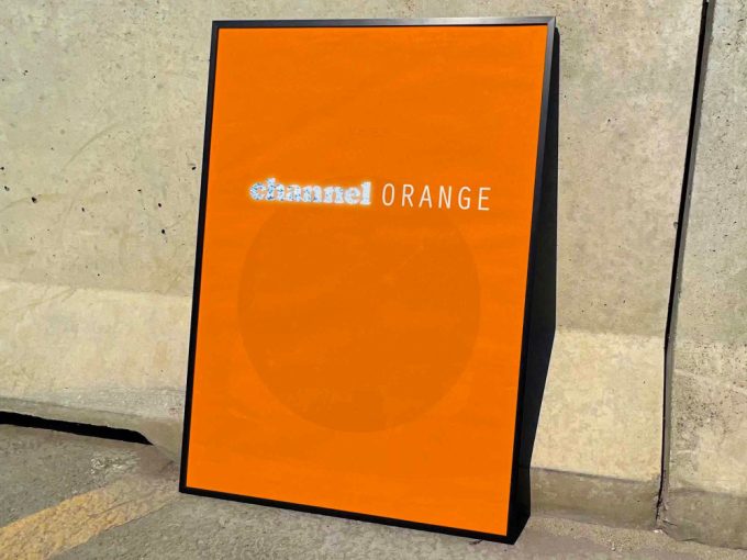 Frank Ocean &Quot;Channel Orange&Quot; Album Cover Poster 4