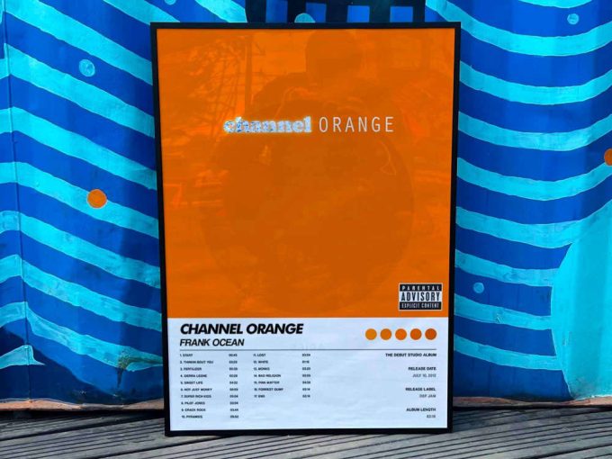 Frank Ocean &Quot;Channel Orange&Quot; Album Cover Poster 2