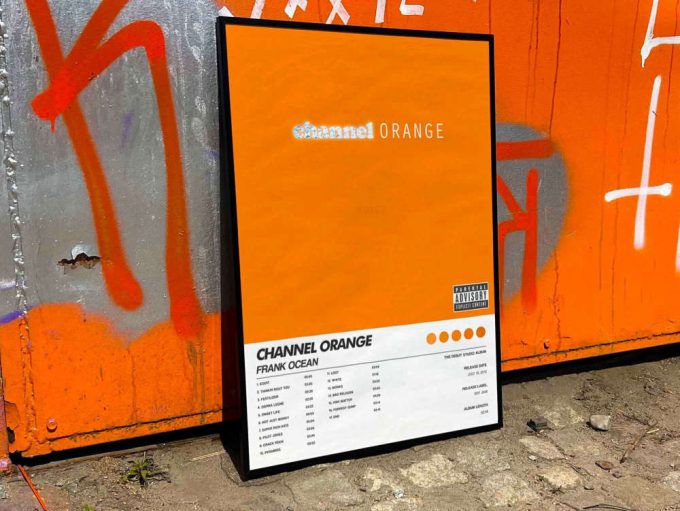 Frank Ocean &Quot;Channel Orange&Quot; Album Cover Poster 5