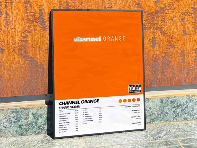 Frank Ocean &Quot;Channel Orange&Quot; Album Cover Poster 8