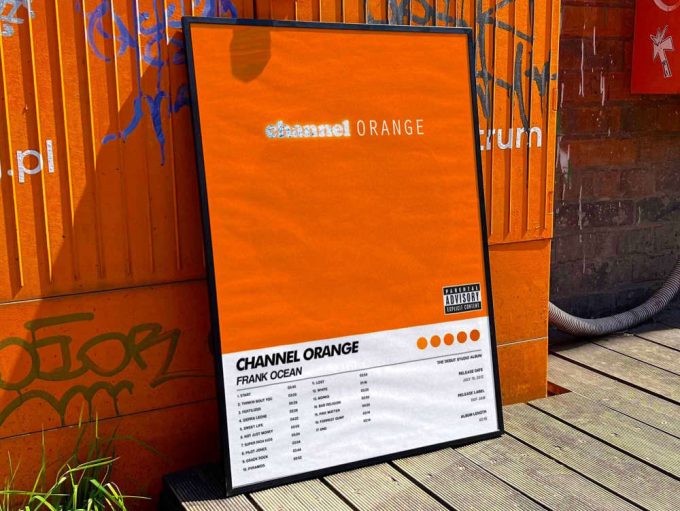 Frank Ocean &Quot;Channel Orange&Quot; Album Cover Poster 9