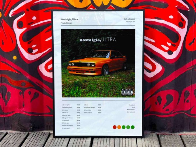 Frank Ocean &Quot;Nostalgia, Ultra&Quot; Album Cover Poster 4