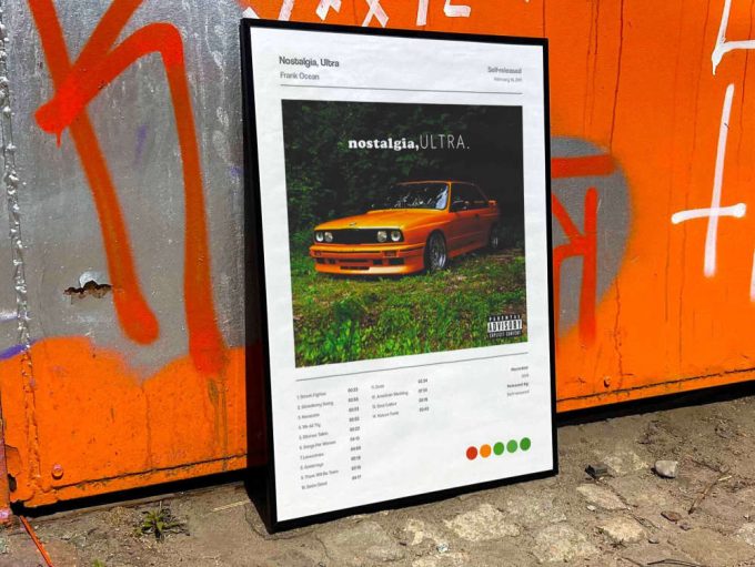 Frank Ocean &Quot;Nostalgia, Ultra&Quot; Album Cover Poster 5