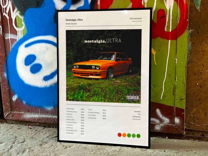 Frank Ocean &Quot;Nostalgia, Ultra&Quot; Album Cover Poster 7