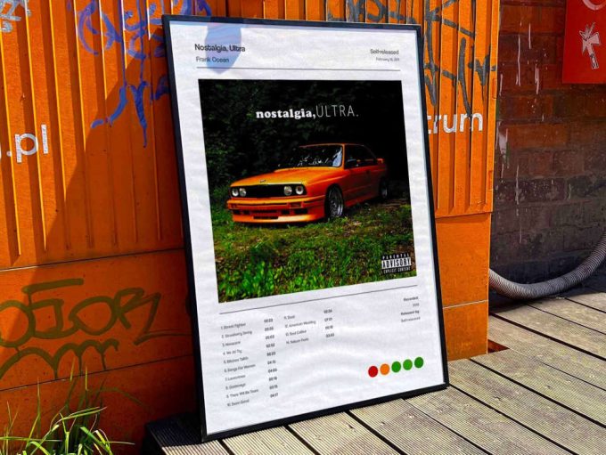 Frank Ocean &Quot;Nostalgia, Ultra&Quot; Album Cover Poster 9