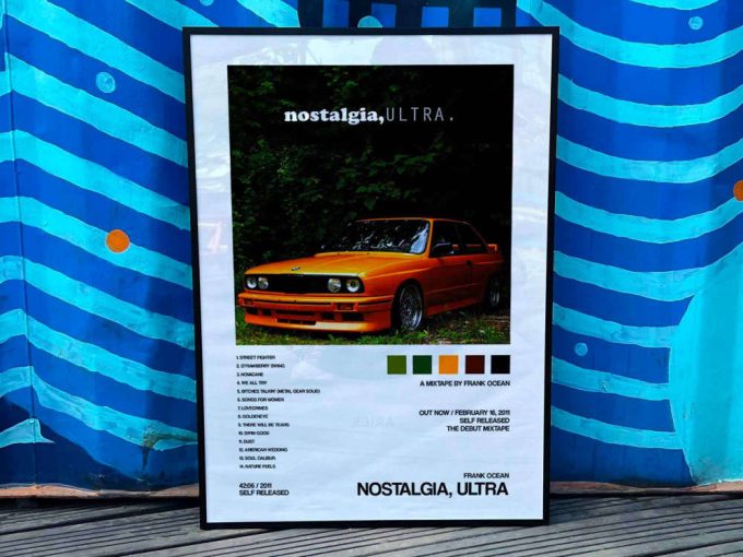 Frank Ocean &Quot;Nostalgia, Ultra&Quot; Album Cover Poster 2