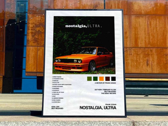 Frank Ocean &Quot;Nostalgia, Ultra&Quot; Album Cover Poster 4