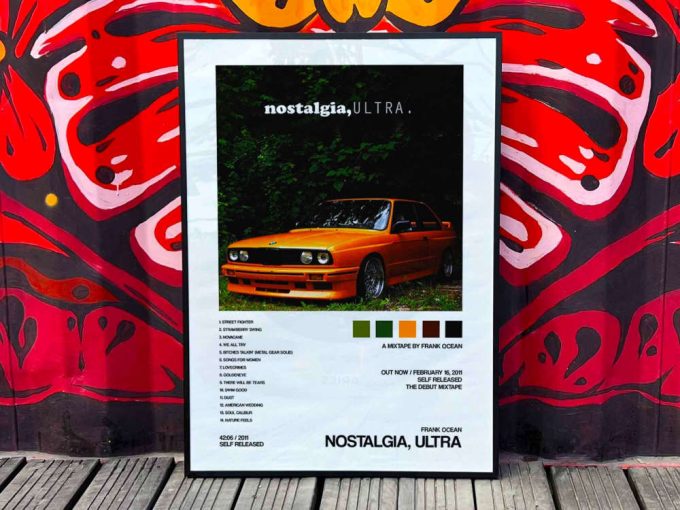 Frank Ocean &Quot;Nostalgia, Ultra&Quot; Album Cover Poster 5