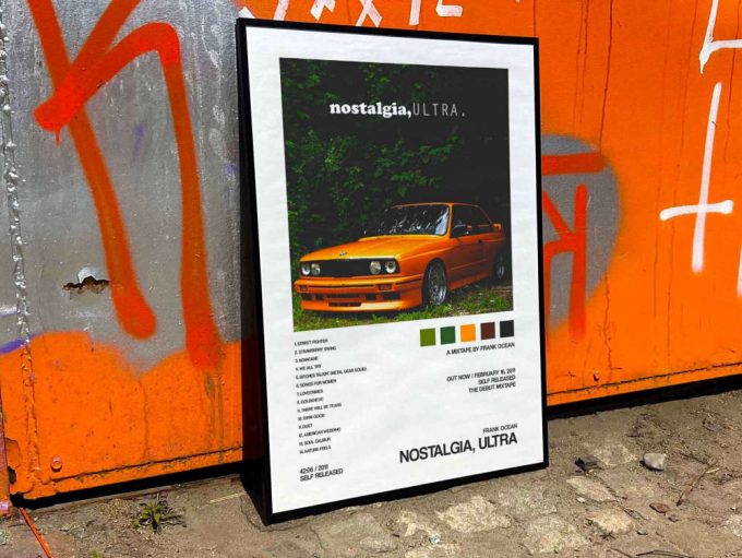 Frank Ocean &Quot;Nostalgia, Ultra&Quot; Album Cover Poster 6