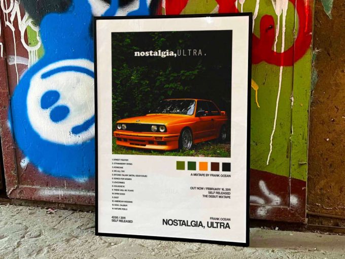 Frank Ocean &Quot;Nostalgia, Ultra&Quot; Album Cover Poster 8