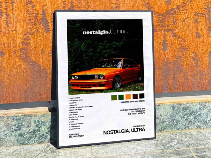 Frank Ocean &Quot;Nostalgia, Ultra&Quot; Album Cover Poster 9