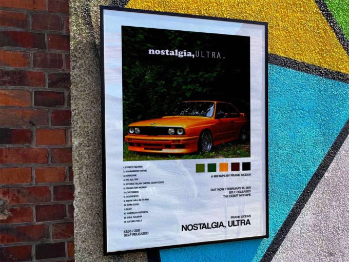 Frank Ocean &Quot;Nostalgia, Ultra&Quot; Album Cover Poster 10