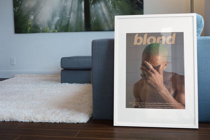 Frank Ocean Poster Blond Poster Blond Album Blond Frank Ocean Music Album Cover 3