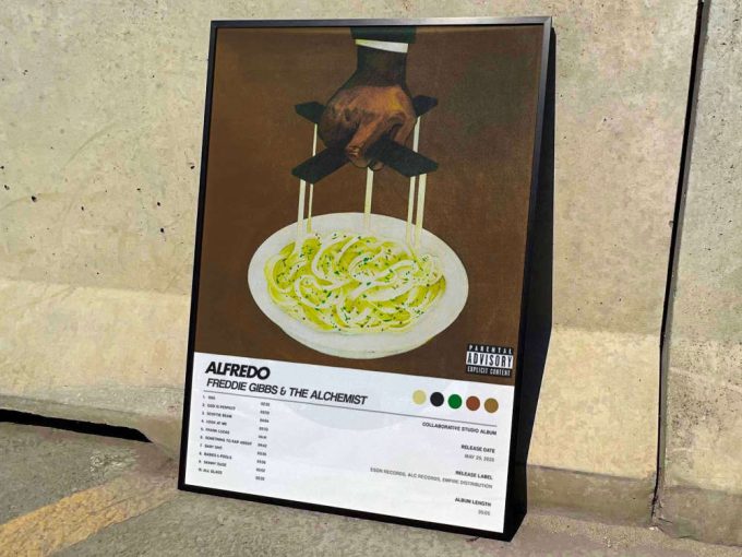 Freddie Gibbs &Amp; The Achemist &Quot;Alfredo&Quot; Album Cover Poster #6 2