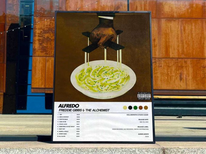 Freddie Gibbs &Amp; The Achemist &Quot;Alfredo&Quot; Album Cover Poster #6 3