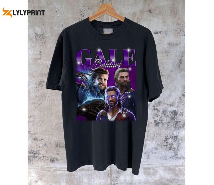 Gale Baldurs T-Shirt Gale Baldurs Shirt Gale Baldurs Tees Gale Baldurs Sweater Casual T-Shirt Shirt Character Shirt 1