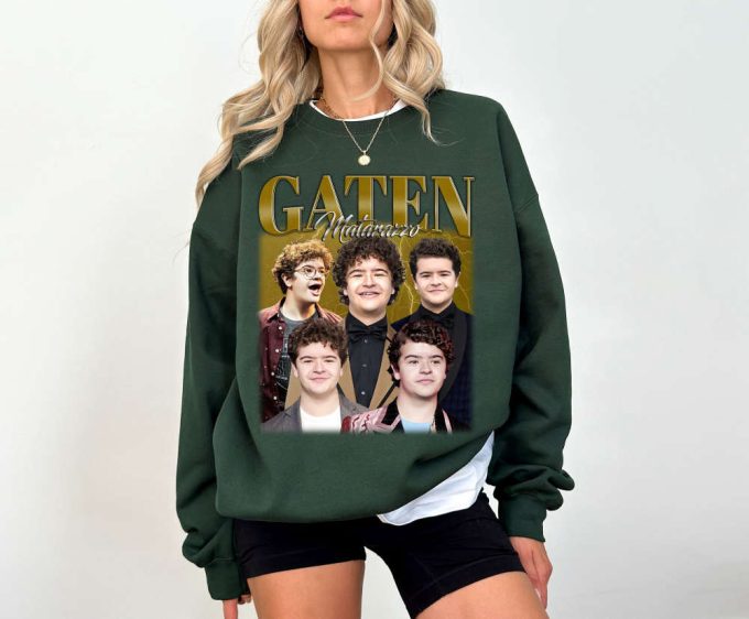 Gaten Matarazzo T-Shirt Gaten Matarazzo Shirt Gaten Matarazzo Tees Gaten Matarazzo Sweater Casual Shirt College Shirt Character Shirt 4