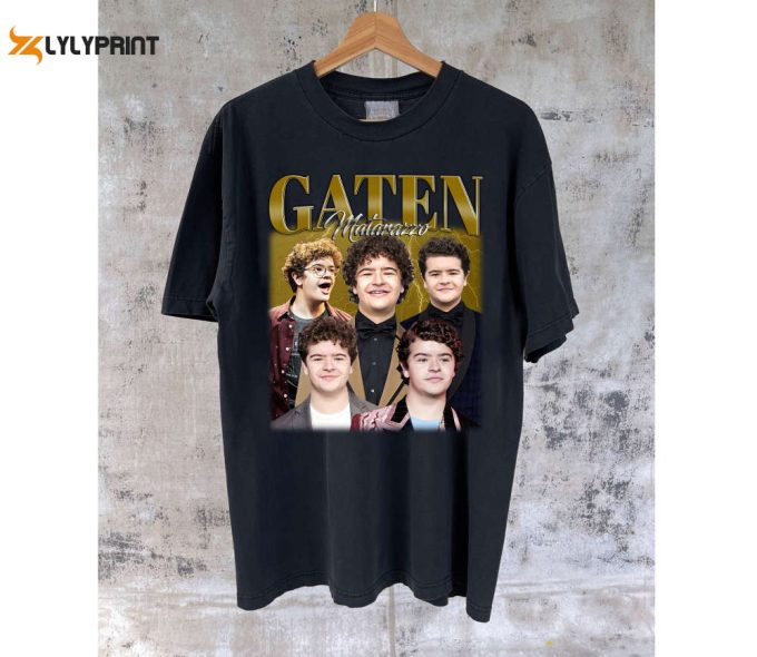 Gaten Matarazzo T-Shirt Gaten Matarazzo Shirt Gaten Matarazzo Tees Gaten Matarazzo Sweater Casual Shirt College Shirt Character Shirt 1