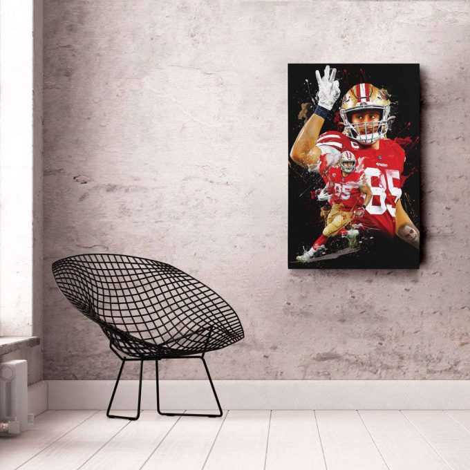 George Kittle Poster S.an F.rancisco 49Ers Poster 49Ers Poster 4