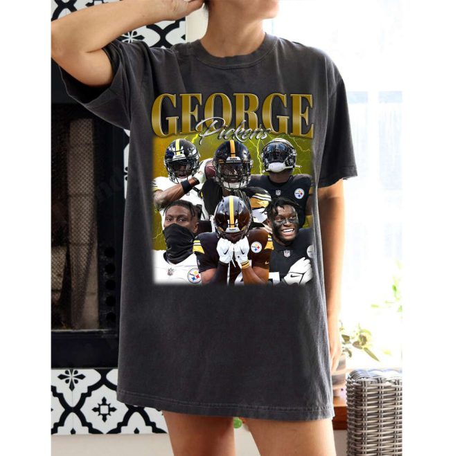 George Pickens T-Shirt George Pickens Shirt George Pickens Tees George Pickens Sweater Casual Shirt College Shirt Character Shirt 3