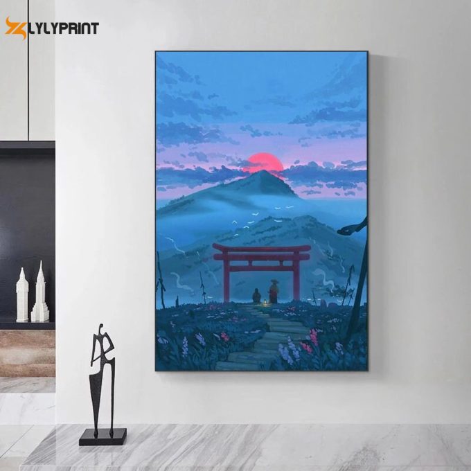 Ghost Of Tsushima Video Game Home Decor Poster 1