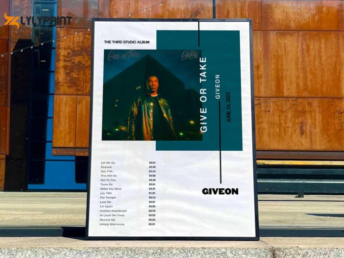 Giveon &Amp;Quot;Give Or Take&Amp;Quot; Album Cover Poster 1