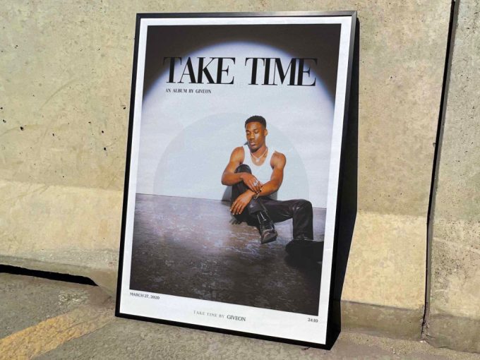 Giveon &Quot;Take Time&Quot; Album Cover Poster 2
