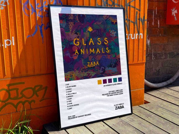 Glass Animals &Quot;Zaba&Quot; Album Cover Poster #2 2
