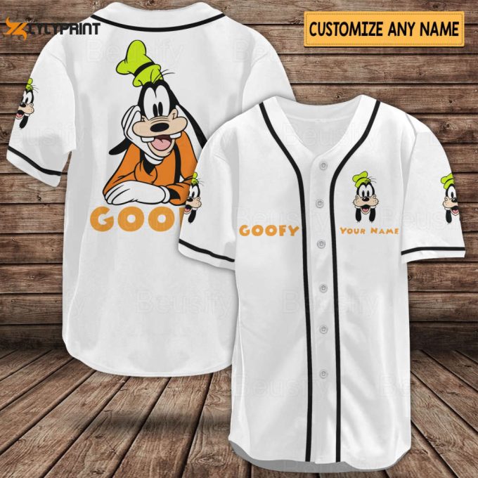 Goofy Baseball Jersey, Goofy Shirt, Goofy Jersey 2