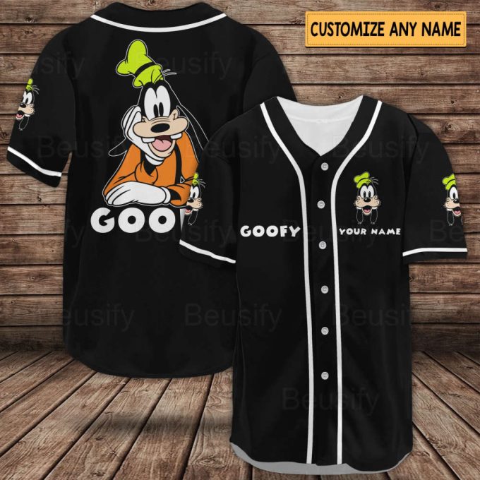 Goofy Baseball Jersey, Goofy Shirt, Goofy Jersey 3