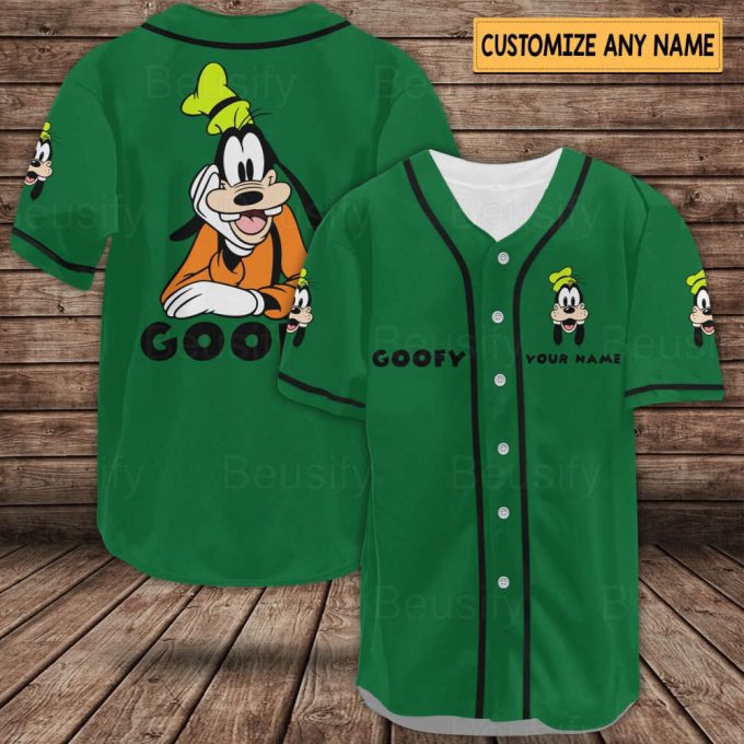 Goofy Baseball Jersey, Goofy Shirt, Goofy Jersey 4