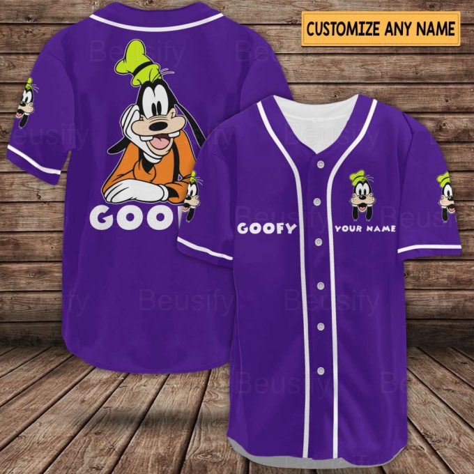 Goofy Baseball Jersey, Goofy Shirt, Goofy Jersey 5